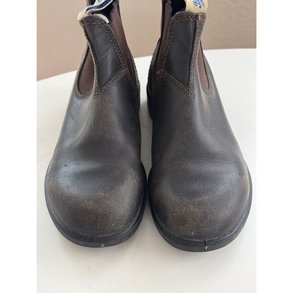 Blundstone 550 Chelsea Boots Brown Leather Men’s US 7 AU 7 Rustic Wonen 8.5 main image 4